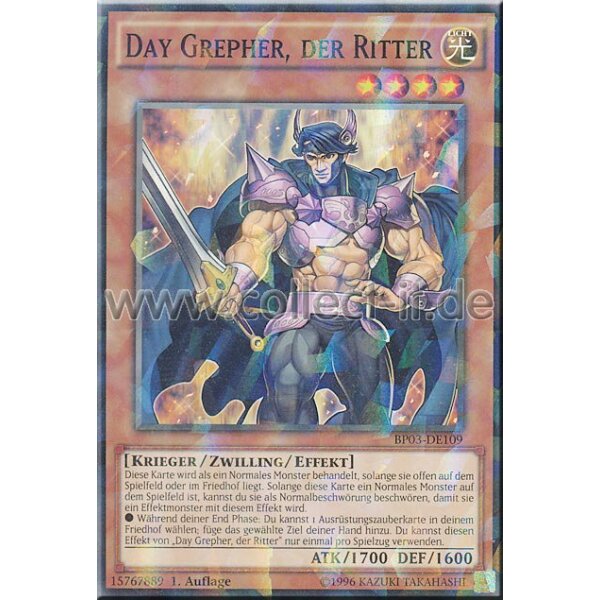 BP03-DE109 Day Grepher, der Ritter - Shatterfoil