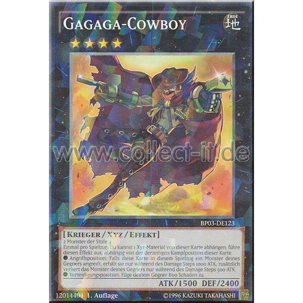 BP03-DE123 Gagaga-Cowboy - Shatterfoil