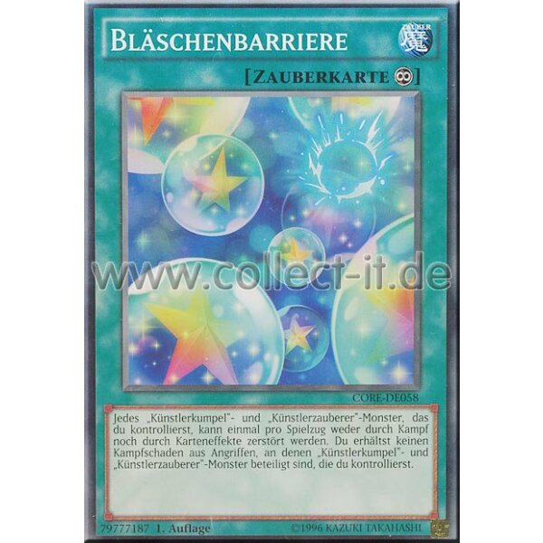 CORE-DE058 Bläschenbarriere - 1. Auflage