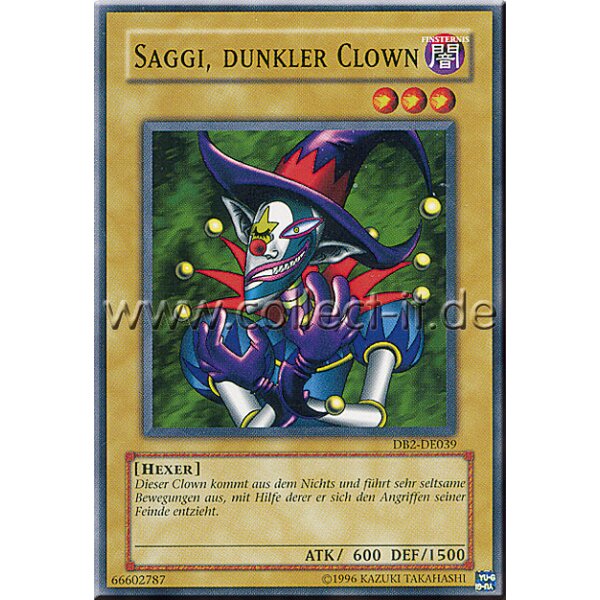 DB2-DE039 - Saggi, dunkler Clown