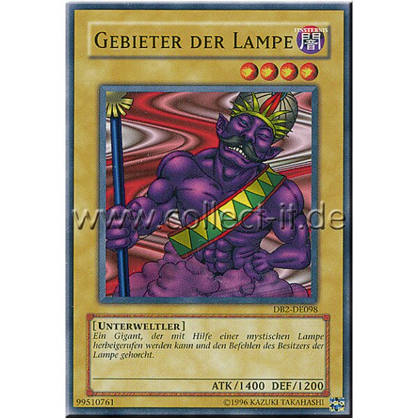 DB2-DE098 - Gebieter der Lampe