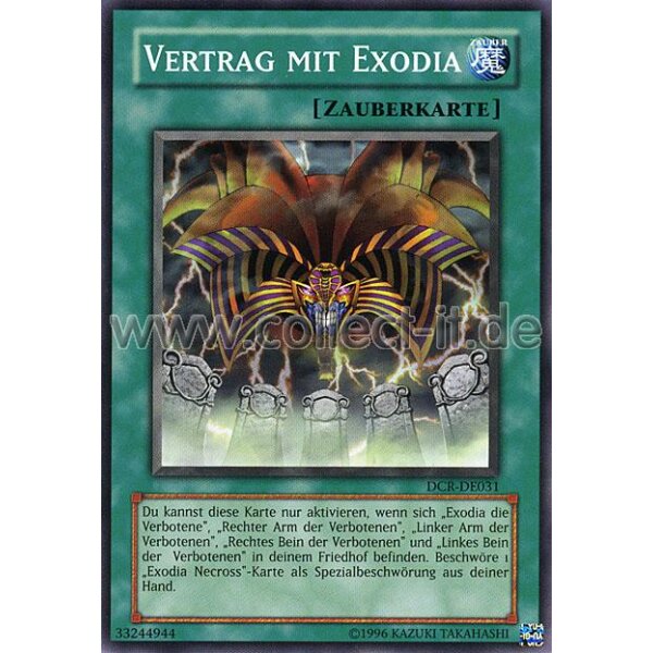 DCR-DE031 Vertrag mit Exodia - Deutsch